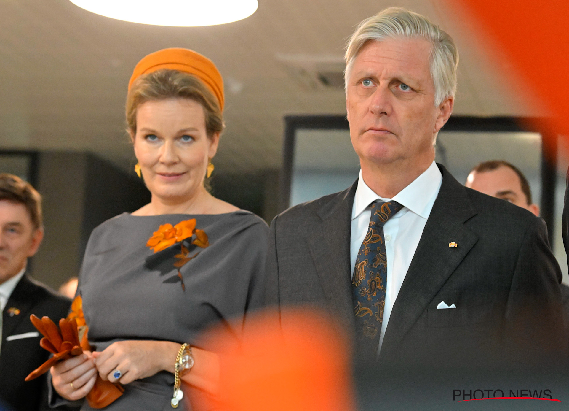 Koning Filip En Koningin Mathilde Hebben Iets Te Vieren In